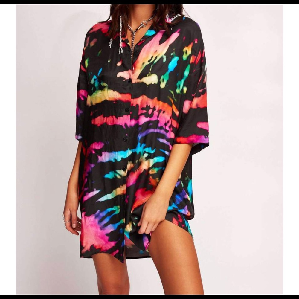Rainbow T-Shirt Dress